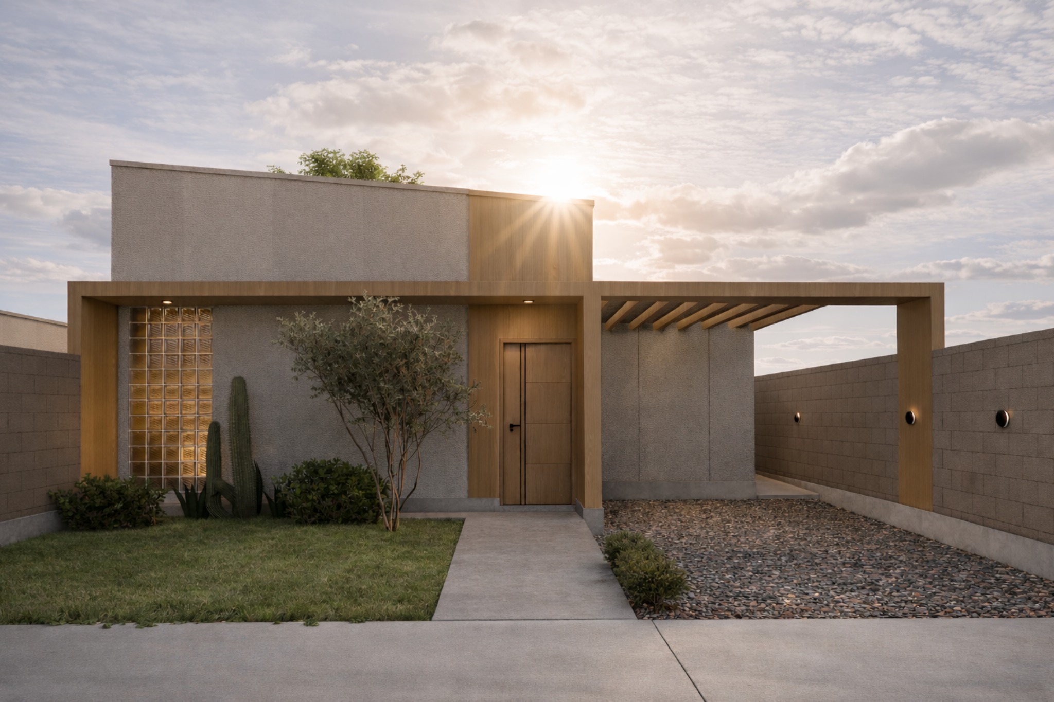 Render principal Casa Semilla